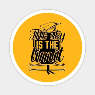 Graduation Class 2023 Sky is the Limit Magnet
